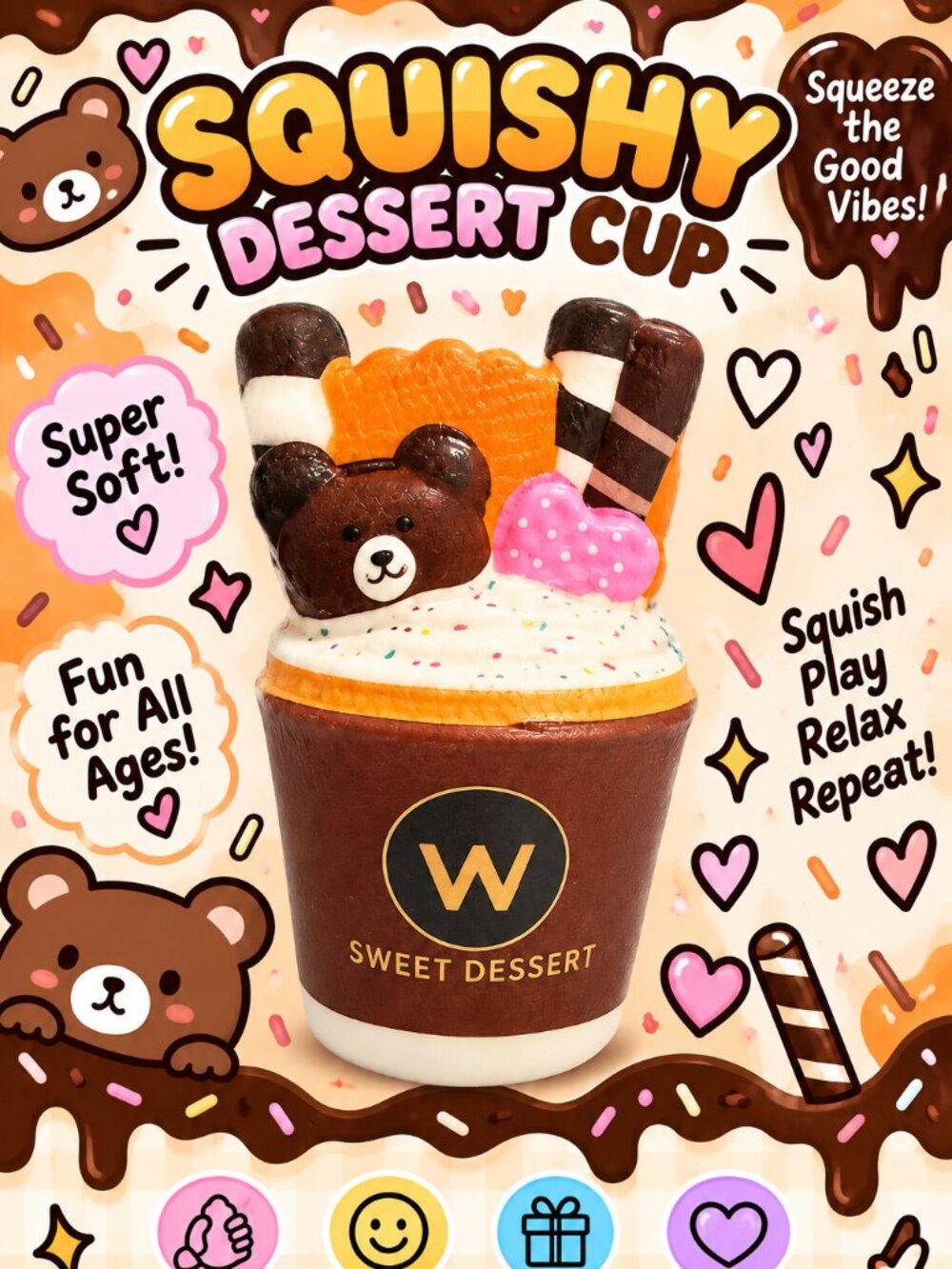 Sweet Dessert Squishy